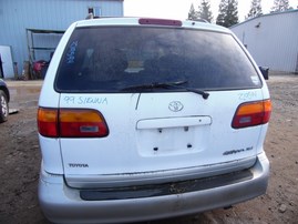 1999 TOYOTA SIENNA XLE WHITE AT 3.0 Z19594